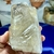 Placa Extra Bruta e Natural Biterminada de Cristal de Quartzo Elestial Fumê Claro Transparente - comprar online