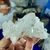 Drusa Extra Bruta e Natural de Cristal de Quartzo Transparente na internet