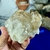 Imagem do Drusa Bruta e Natural de Cristal de Quartzo Elestial Fumê Claro Transparente