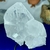 Drusa Bruta e Natural de Cristal de Quartzo Transparente na internet