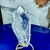 Forma Livre Lapidada e Polida de Cristal Transparente
