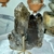 Mini Drusa Bruta e Natural de Cristal de Quartzo Fumê Transparente, Ponta Tabular e Arco-íris - Portal dos Cristais