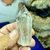 Ponta de Cristal de Quartzo Ametista Transparente - Cura e Equilíbrio