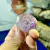 Cristal de Quartzo Natural Ametista Lapidada e Polida Formato Diamante Transparente - comprar online