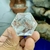 Estrela de Davi de Cristal Transparente - Harmonia e Proteção