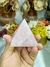 Pirâmide Natural Lapidada e Polida de Cristal de Quartzo Rosa - Portal dos Cristais