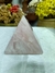 Pirâmide Natural Lapidada e Polida de Cristal de Quartzo Rosa