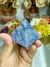 Pirâmide Natural Lapidada e Polida de Cristal de Quartzo Azul - Portal dos Cristais
