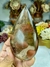 Gota Natural Lapidada e Polida de Cristal Fumê Champanhe - comprar online
