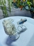 Mini Drusa Natural de Cristal + Kit Natural de Selenita e Cianita Azul - Energia e Purificação - Portal dos Cristais