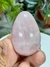 Imagem do Ovo Natural Lapidado e Polido de Quartzo Rosa - Cura Emocional - Amor-Próprio