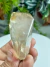 Ponta Natural Lapidada e Polida Forma Livre de Cristal Transparente - Clareza e Força - loja online