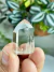 Ponta Natural Lapidada e Polida de Cristal Transparente - Purificação e Harmonia