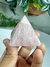 Imagem do Pirâmide Natural Lapidada e Polida de Quartzo Rosa - Amor e Cura Emocional