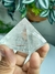 Pirâmide Natural Lapidada e Polida de Cristal Transparente - Amplificação energética