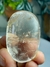 Sabonete Massageador Natural Lapidado e Polido de Cristal Fumê Transparente - Aterramento e Equilíbrio - Portal dos Cristais