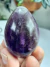 Ovo Natural Lapidado e Polido de Cristal Ametista - Harmonia e Equilíbrio Emocional - Portal dos Cristais