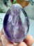 Ovo Natural Lapidado e Polido de Cristal Ametista - Harmonia e Equilíbrio Emocional