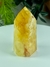 Imagem do Ponta Natural Lapidada e Polida de Cristal Hematoide Amarelo - Vitalidade e Energia