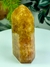 Ponta Natural Lapidada e Polida de Cristal Hematoide Amarelo - Vitalidade e Energia - Portal dos Cristais