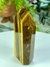Ponta Natural Lapidada e Polida de Cristal de Quartzo Olho de Tigre - Prosperidade e Proteção - Portal dos Cristais