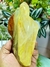 Escultura Natural Extra Polida de Cristal Hematoide Amarelo, Vermelho e Transparente – Energia e Proteção