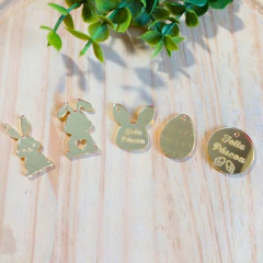 10 PINGENTES/TAG PÁSCOA - OVO DE PASCOA