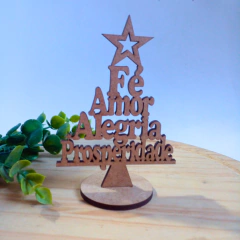 10 ENFEITES ÁRVORE DE NATAL PALAVRAS - loja online