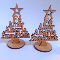 10 ENFEITES ÁRVORE DE NATAL PALAVRAS