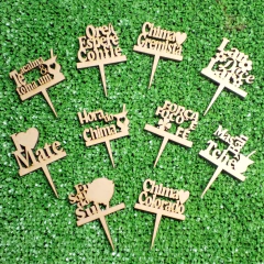 Imagem do 10 ENFEITES DE CHIMARRÃO MDF CRU (**COM GRAVAÇÃO)