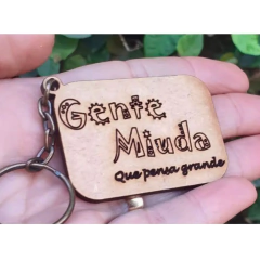 10 CHAVEIROS MDF CRU **GRAVADO