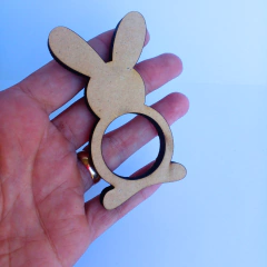 PORTA GUARDANAPO COELHINHO - Artística Mente