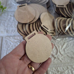 10 BASES MEDALHA MDF CRU