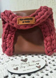 BASE CROCHE OVAL SINTÉTICO - 25 x 10 cm - Artística Mente