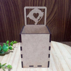 PORTA CANETAS PERSONALIZADO EM MDF - loja online