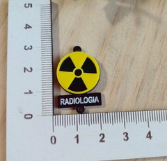 PINGENTE/APLIQUE ACRILICO RADIOLOGIA 2,5 CM na internet