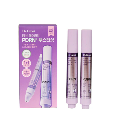 DR. GROOT AQUA PDRN HAIRLINE BOOSTER SHOT KIT 15ML + 15ML