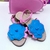 Sandália Flor Rosa/Azul - comprar online