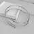 BRAZALETE BRIDEY PLATEADO - comprar online