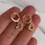 ARGOLLAS KENA DOBLE CORAZÓN 2.5CM - comprar online