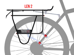 Imagen de LEN portaequipaje C/ guardabarro (GBT)