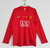 Jersey Retro Manchester United 2007/2008 Final UEFA Champions League Manga Larga