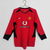 Jersey Retro Manchester United Local 2003/2004 Manga Larga