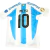 Jersey MatchWorn Argentina Local Final Copa América Messi 10 Version Jugador -Envío Rápido 2 días - comprar en línea