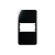 Placa P/ Condulete 1 posto ebony MarGirius