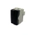 Módulo Interruptor Duplo Simples Preto - MarGirius