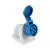 Tomada de Sobrepor Industrial 3P+T 16 A 220-250 Vca 9 H Tramontina