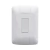 Conjunto 4x2 com 1 Interruptor Bipolar Simples Tramontina Aria 10 A 250 V Branco