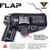 Coldre Magnum Velado Interno Iwb em kydex - PT-838C/ PT-809C/ TH9C - Casulos Artigos Militares