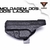 Coldre Magnum Velado Interno Iwb em kydex Canhoto - TAURUS TS9 - Casulos Artigos Militares